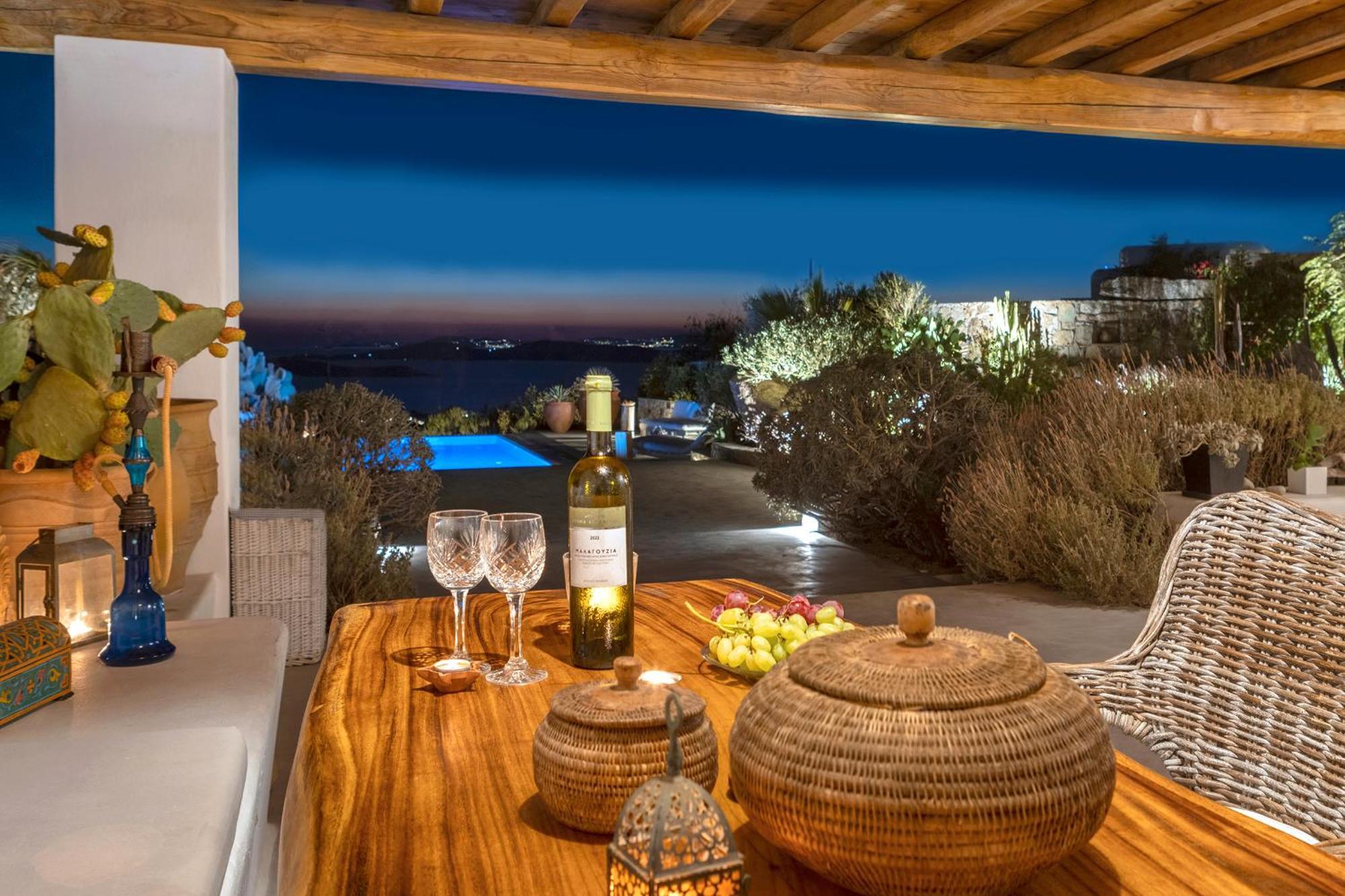 Villa Mykonian Ode With Stunning Sunrise & Sunset Views Mykonos Town Exterior foto
