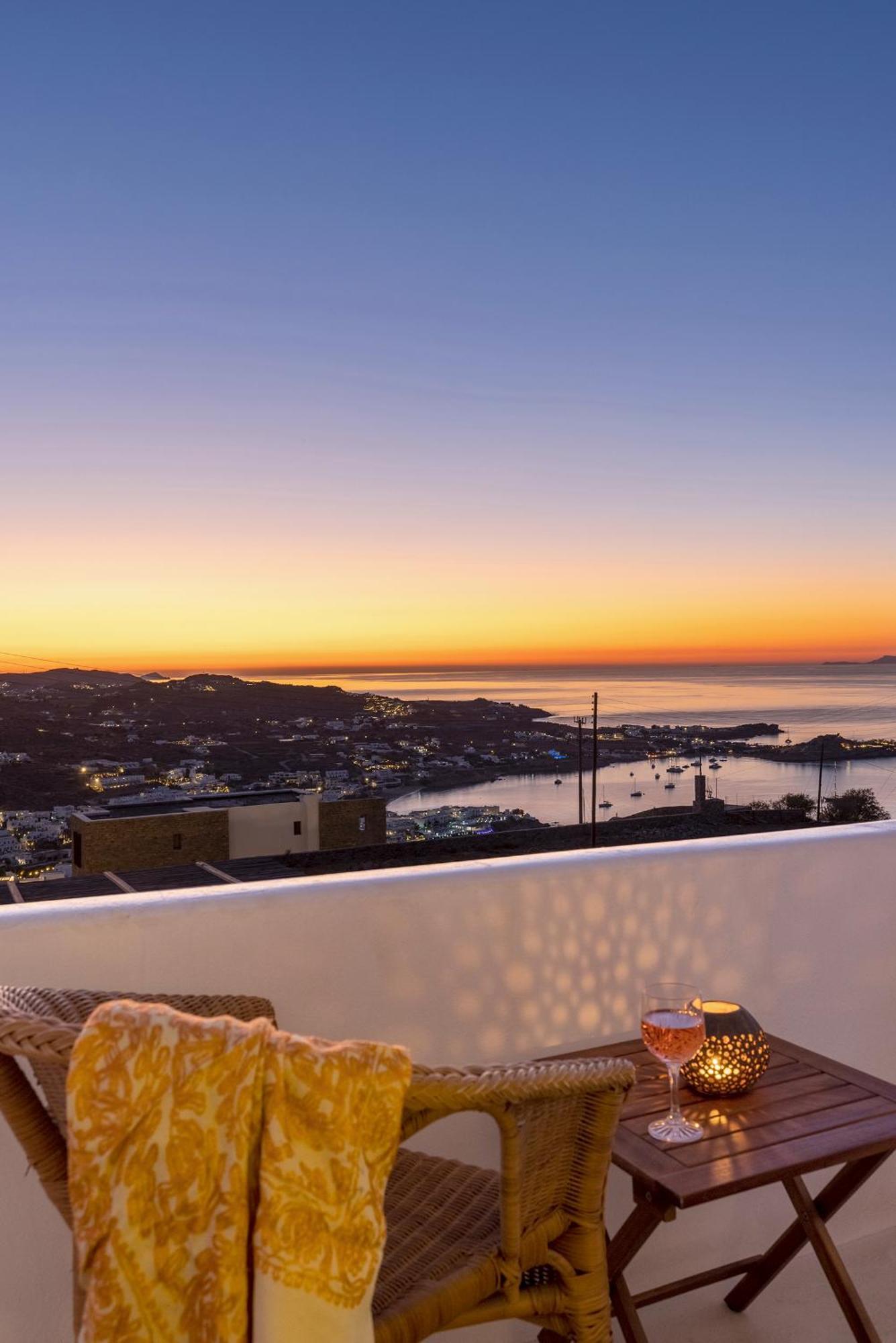 Villa Mykonian Ode With Stunning Sunrise & Sunset Views Mykonos Town Exterior foto