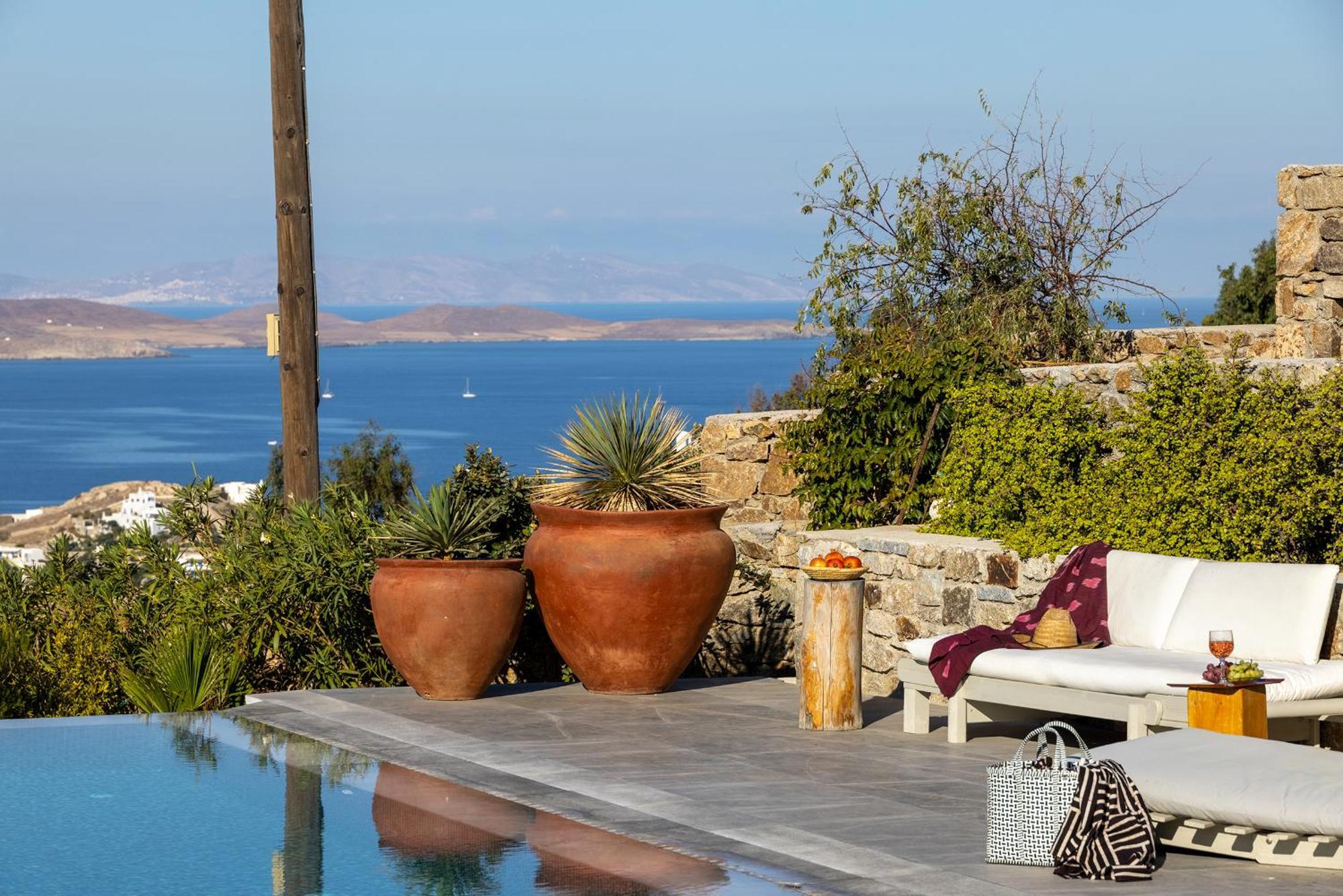 Villa Mykonian Ode With Stunning Sunrise & Sunset Views Mykonos Town Exterior foto