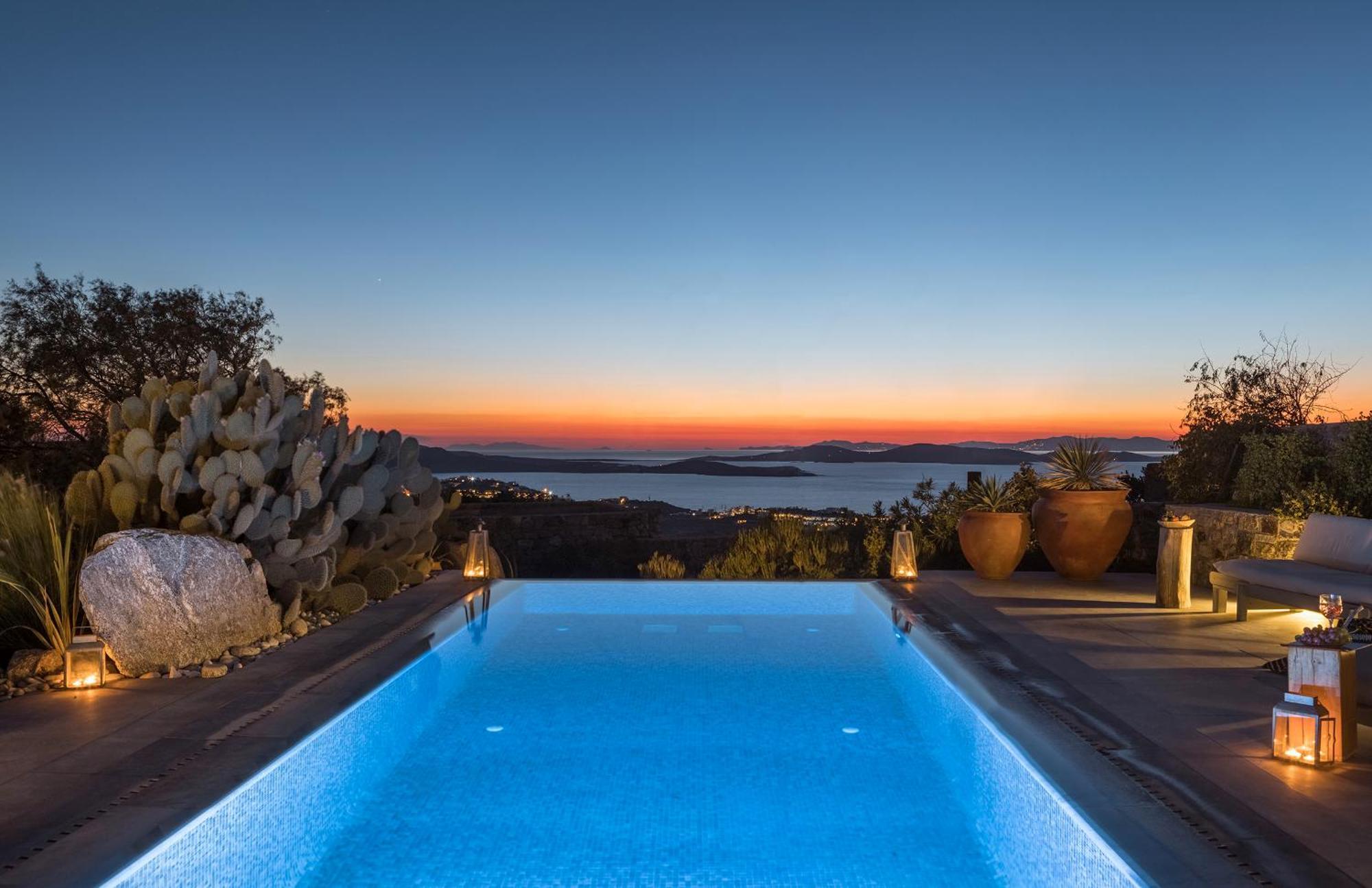 Villa Mykonian Ode With Stunning Sunrise & Sunset Views Mykonos Town Exterior foto