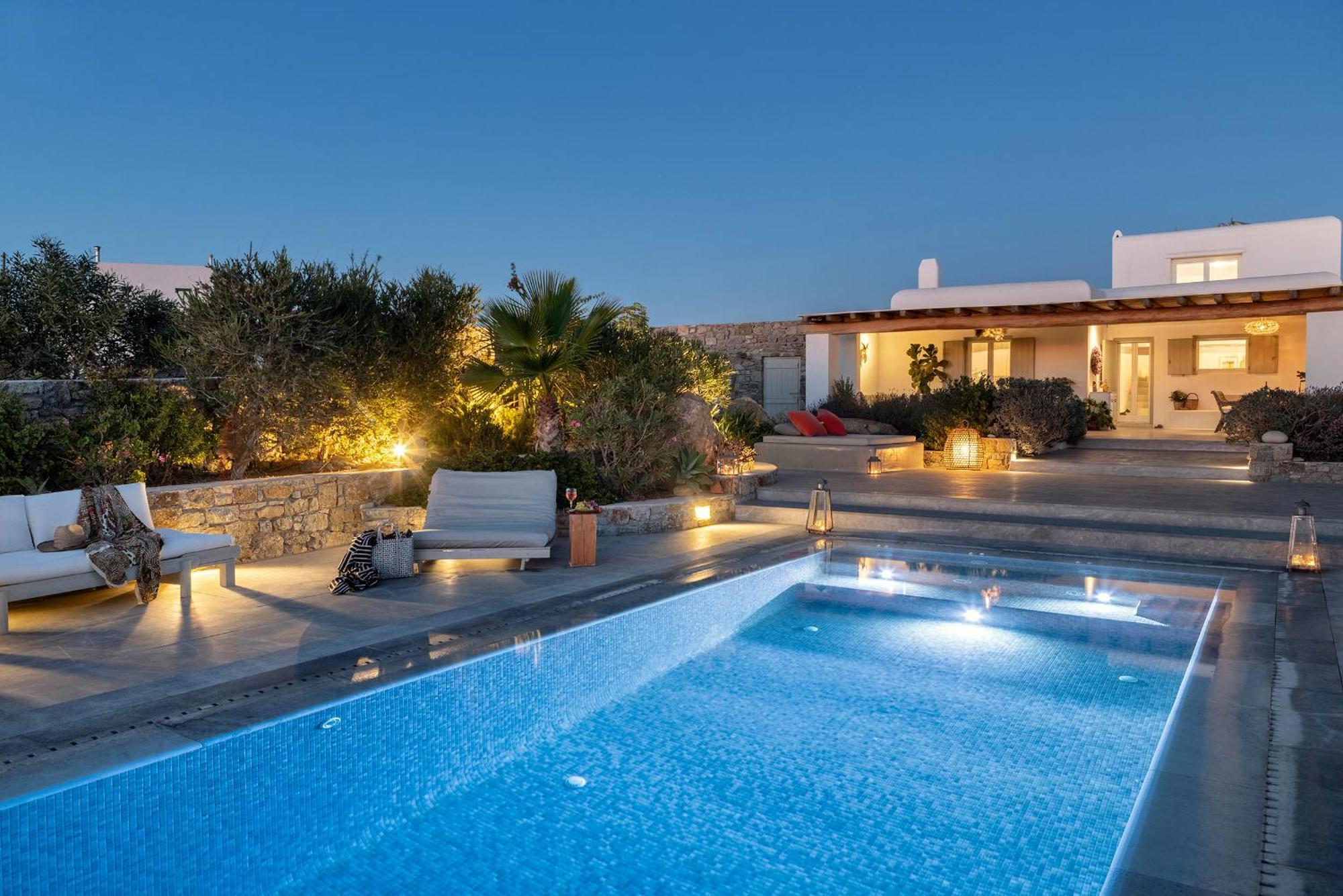 Villa Mykonian Ode With Stunning Sunrise & Sunset Views Mykonos Town Exterior foto