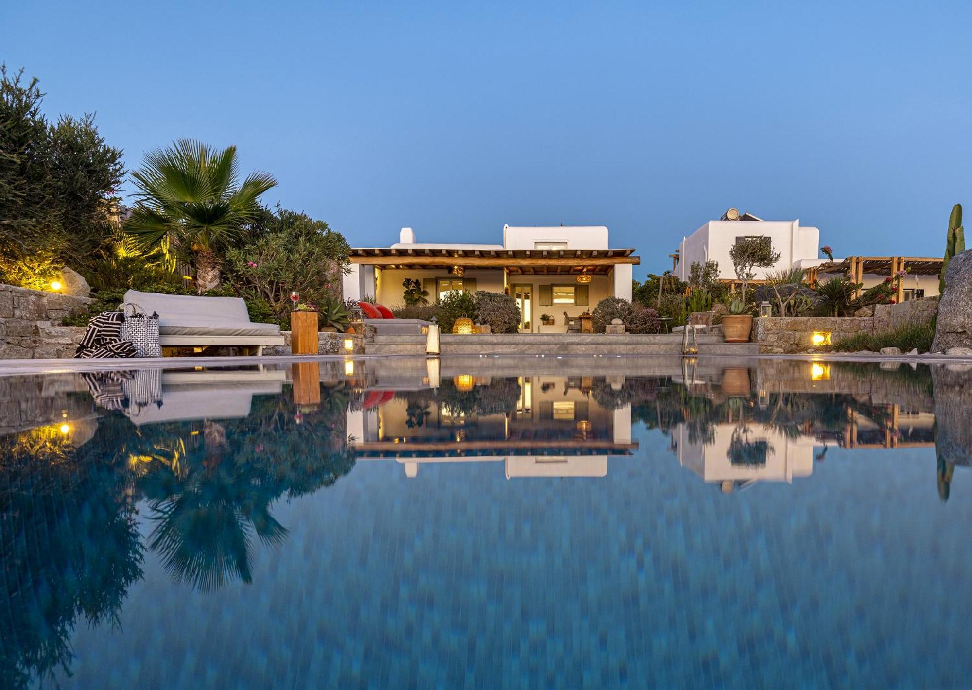 Villa Mykonian Ode With Stunning Sunrise & Sunset Views Mykonos Town Exterior foto