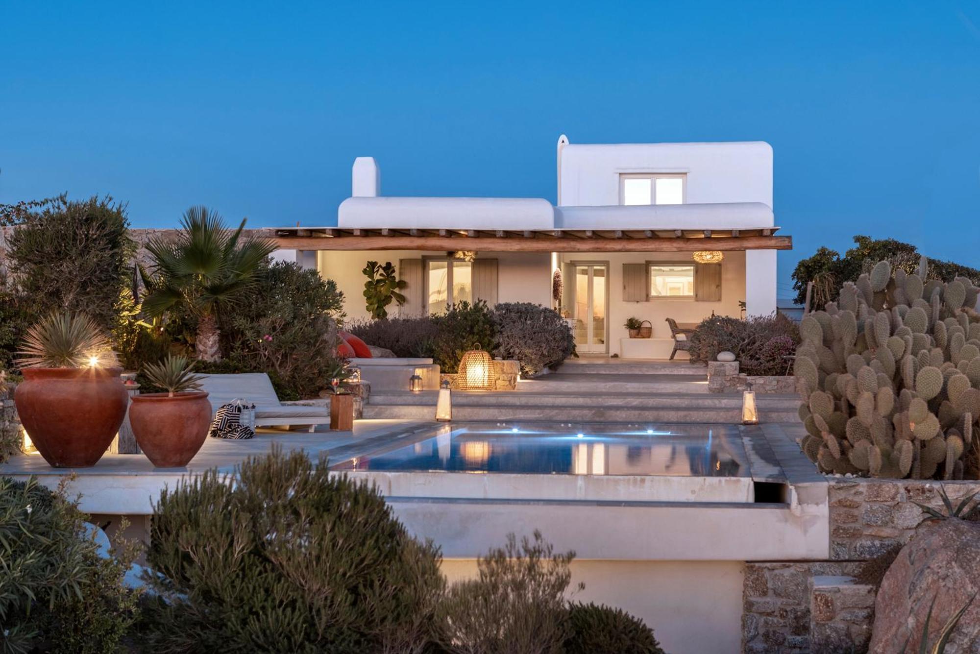 Villa Mykonian Ode With Stunning Sunrise & Sunset Views Mykonos Town Exterior foto