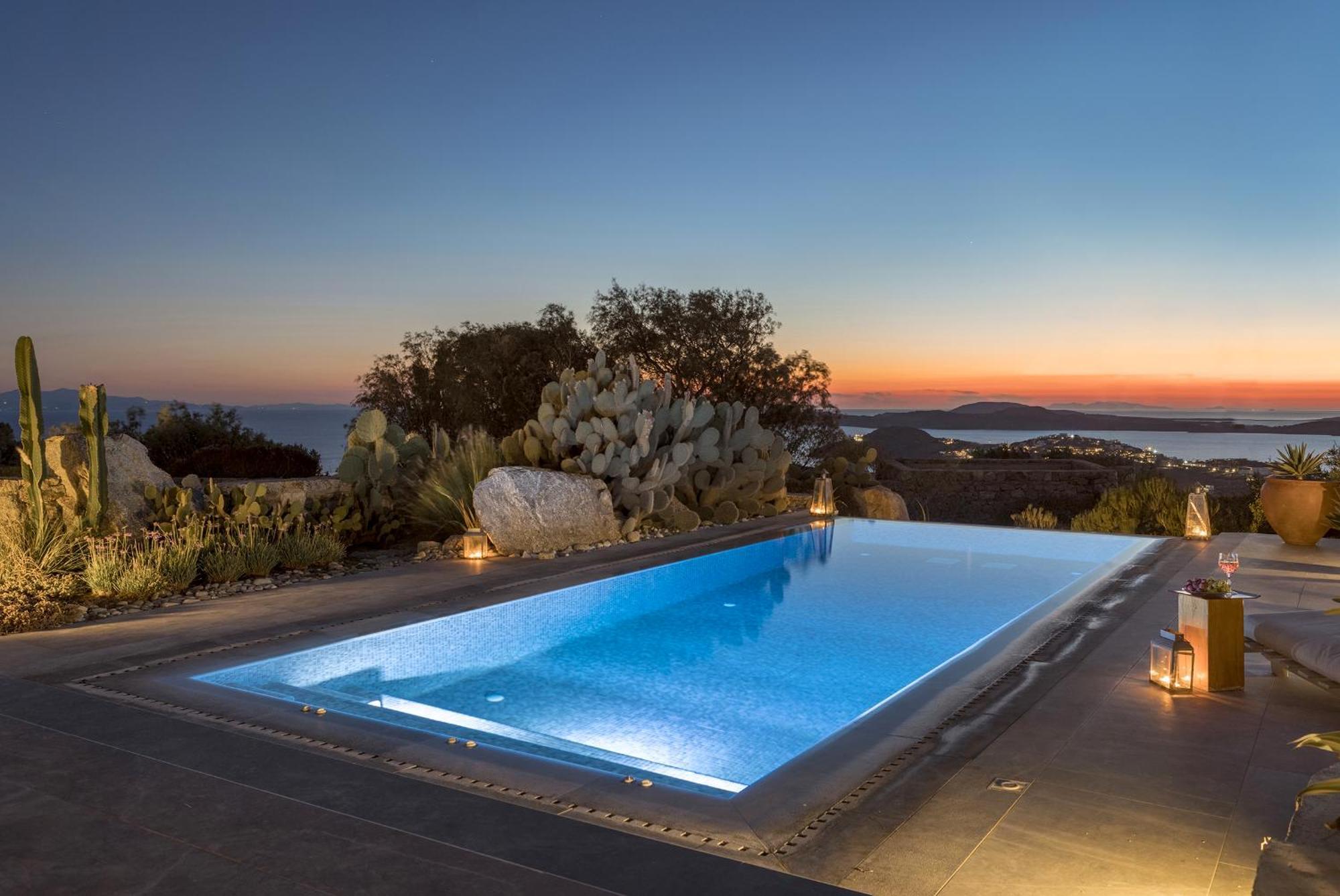 Villa Mykonian Ode With Stunning Sunrise & Sunset Views Mykonos Town Exterior foto